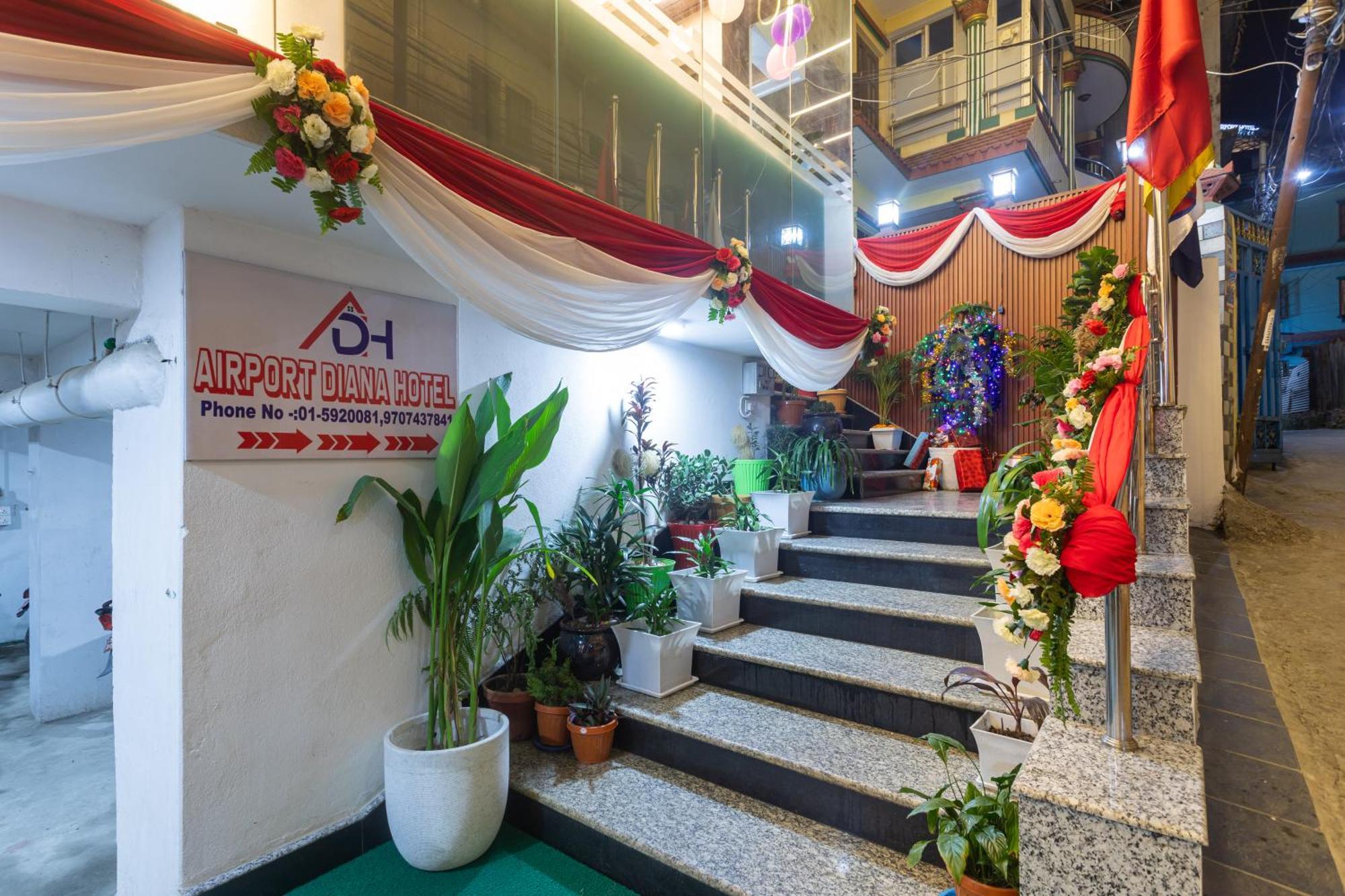 Airport Diana Hotel Katmandu Kültér fotó