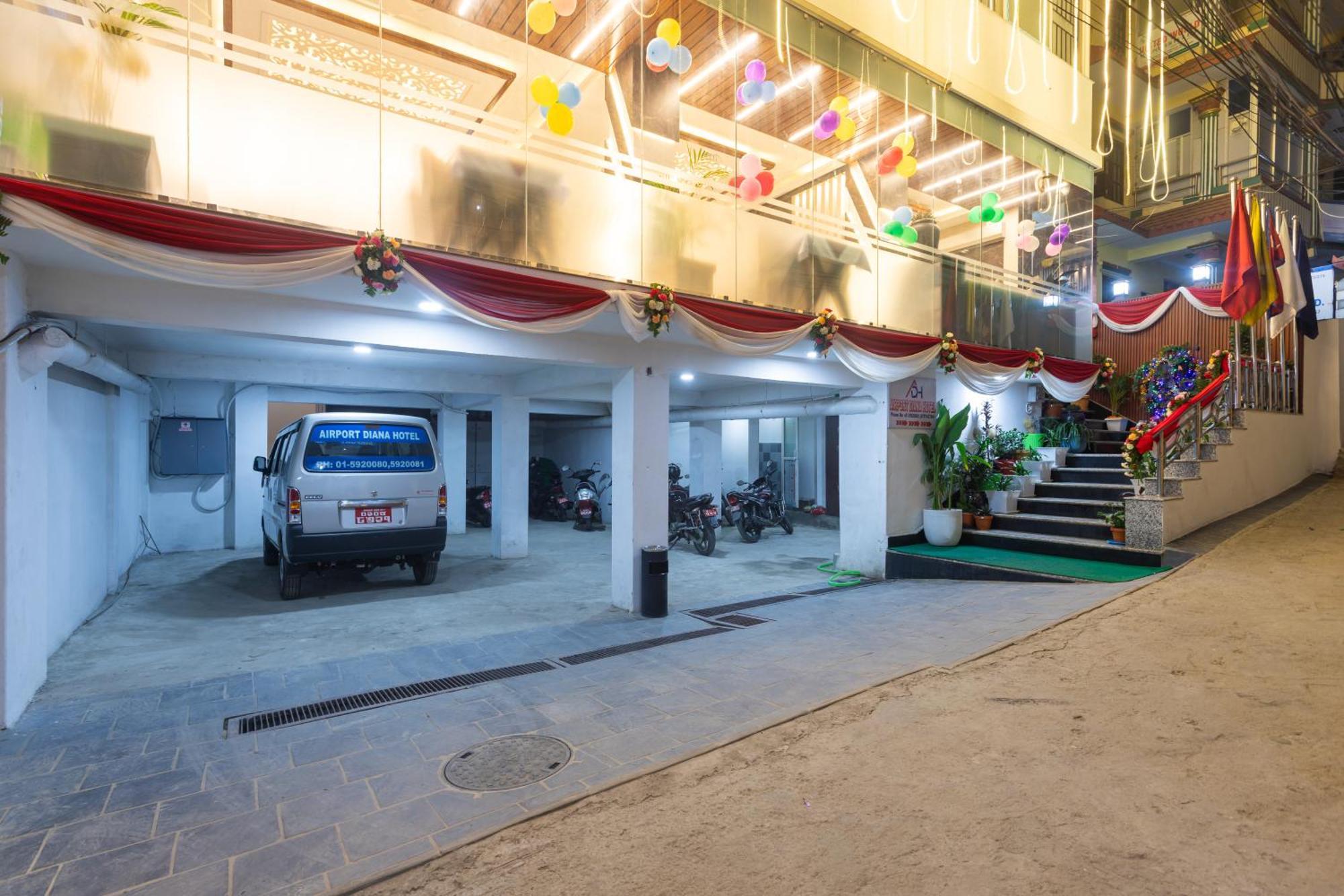 Airport Diana Hotel Katmandu Kültér fotó