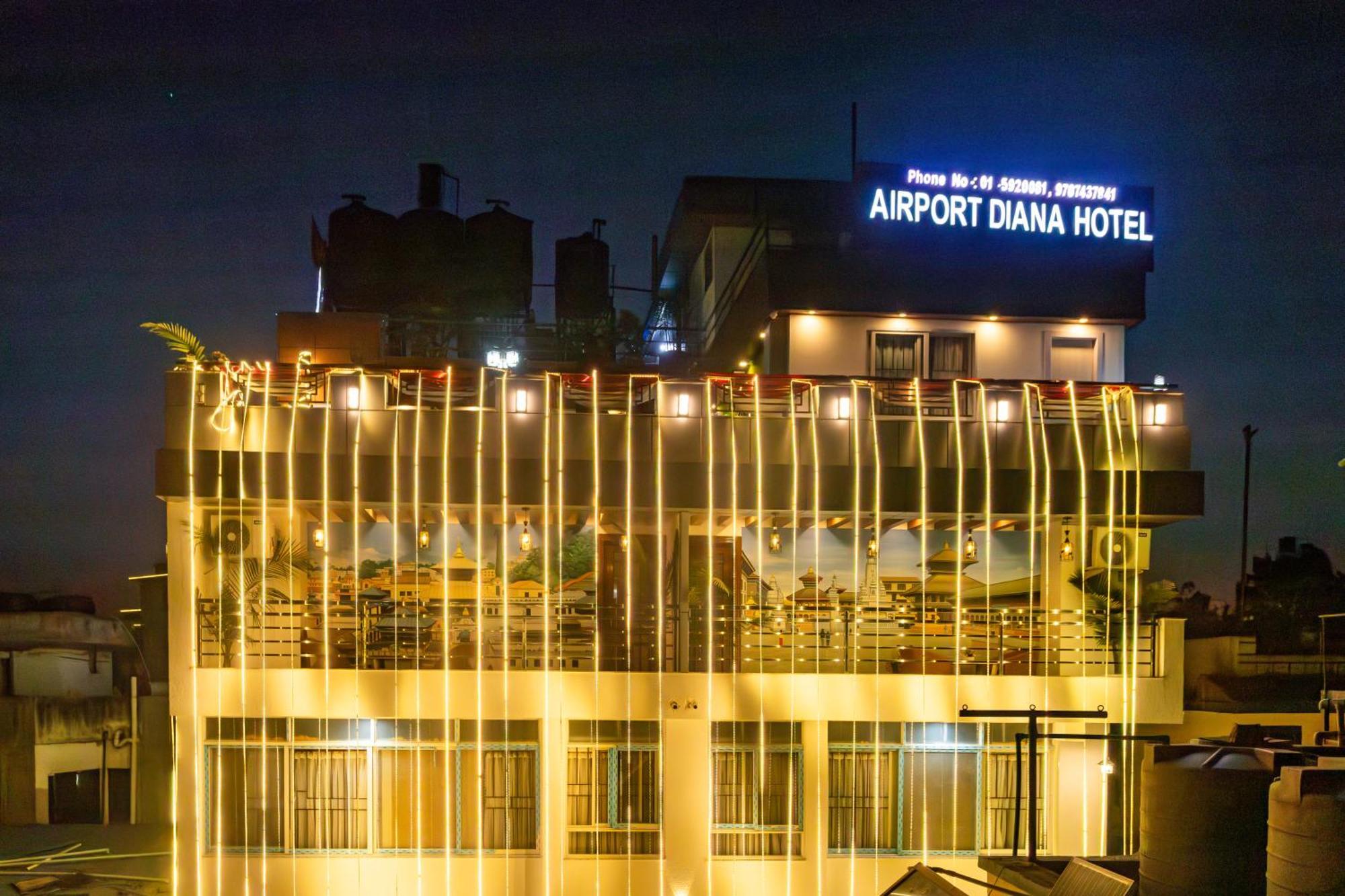 Airport Diana Hotel Katmandu Kültér fotó